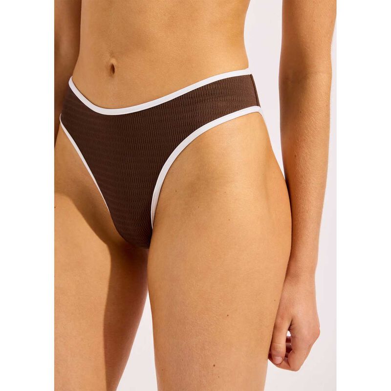 Seafolly Beach Bound High Leg Bikini Bottom image number 3